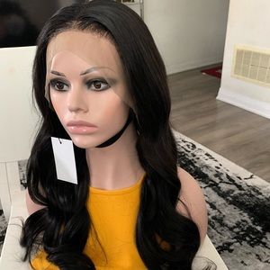 20inc bodywaves virgin Human wig with 13*4 frontal